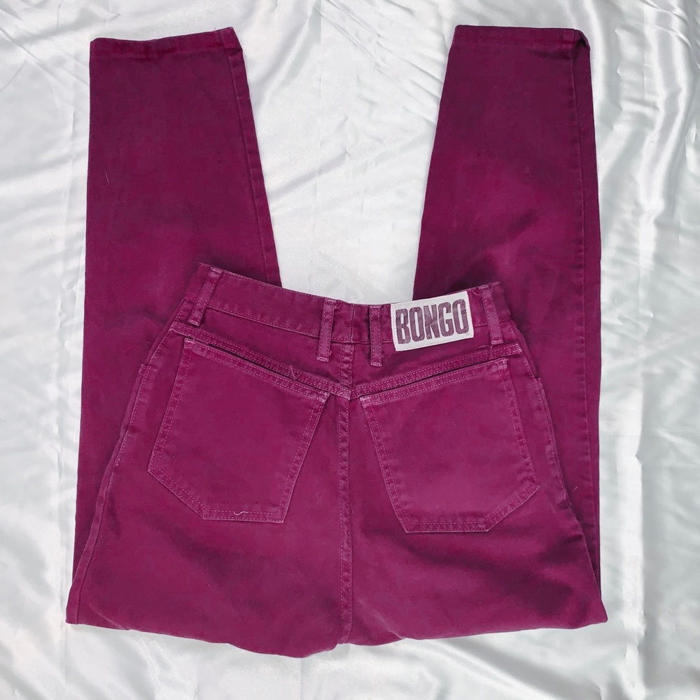 𓆉 Vintage Magenta Bongo Jeans 𓆉